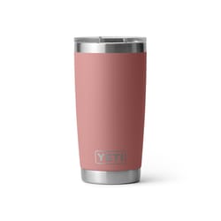 YETI Rambler 20 oz Sandstone Pink BPA Free Insulated Tumbler