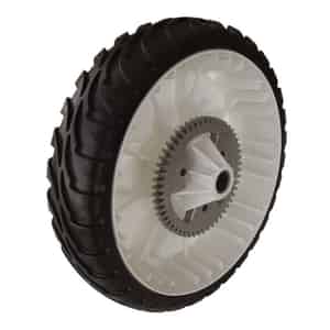 Toro  Gear Assembly RWD  8 in. W x 8 in. Dia. Plastic  Lawn Mower Replacement Wheel 