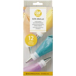 Wilton White Plastic Disposable Piping Bag