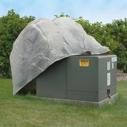 DekoRRa Products Gray Polyethylene 41 in. H X 60 in. L X 48 in. W Artificial Landscape Enclosure Out