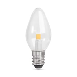 Feit C7 E12 (Candelabra) LED Bulb Daylight 7 Watt Equivalence 4 pk