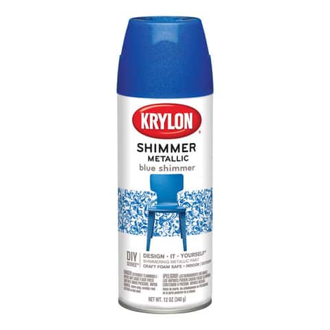 Krylon Glitter Shimmer Shimmering Silver Spray Paint 4 oz - Ace Hardware