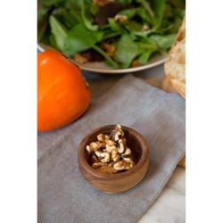 Ironwood Brown Acacia Wood Condiment Cup