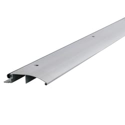 M-D BUILDING PRODUCTS 0.75 in. H X 3.5 in. W X 36 in. L Aluminum/Vinyl Bumper Threshold Silver