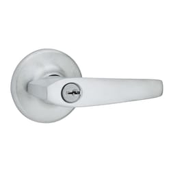 Kwikset Delta Lever Satin Chrome Entry Lockset Right or Left Handed