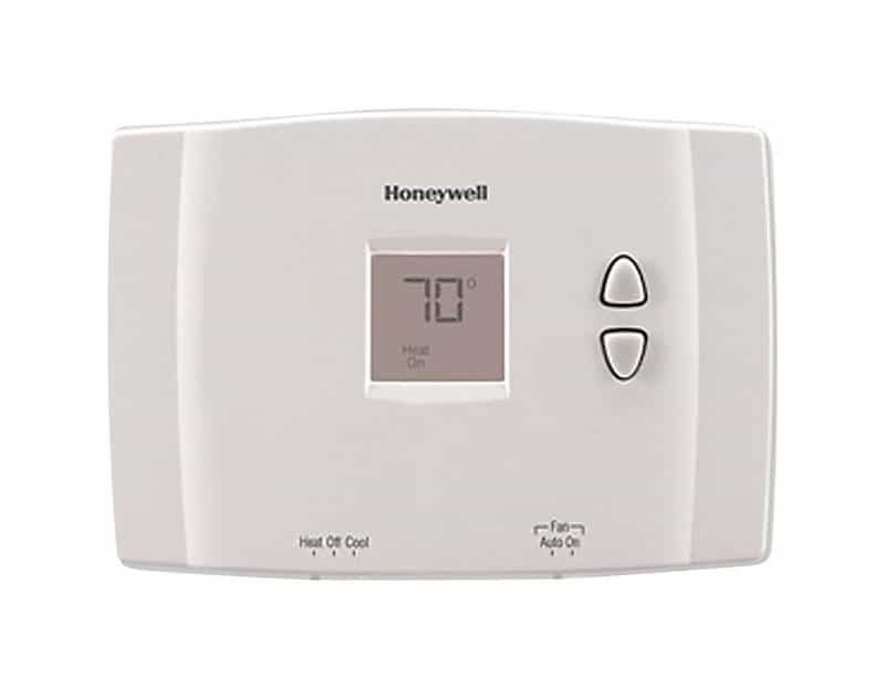 Honeywell Heating and Cooling Push Buttons Thermostat - Ace Hardware