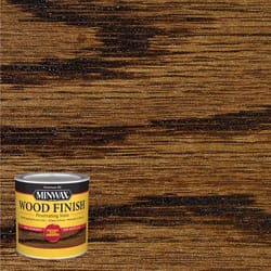 Minwax Wood Finish Semi-Transparent Dark Walnut Oil-Based Penetrating Wood Stain 1/2 pt