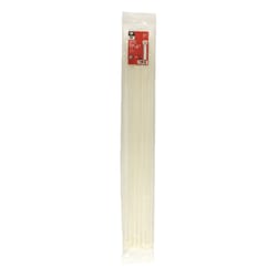 Gardner Bender 30 in. L White Cable Tie 25 pk