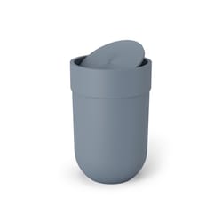 Umbra 1.6 gal Blue Polypropylene Trash Can