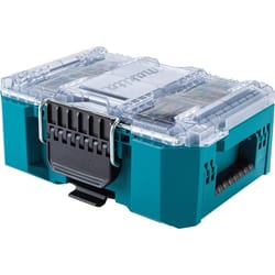 Makita 15.33 in. W X 6.38 in. H X 10.93 in. D Deep Organizer Teal