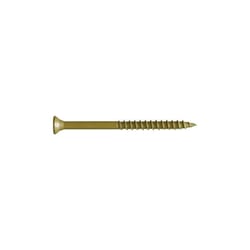 FastenMaster GuardDog No. 10 X 2 in. L Gold Phillips/Square Bugle Head Deck Screws 350 pk