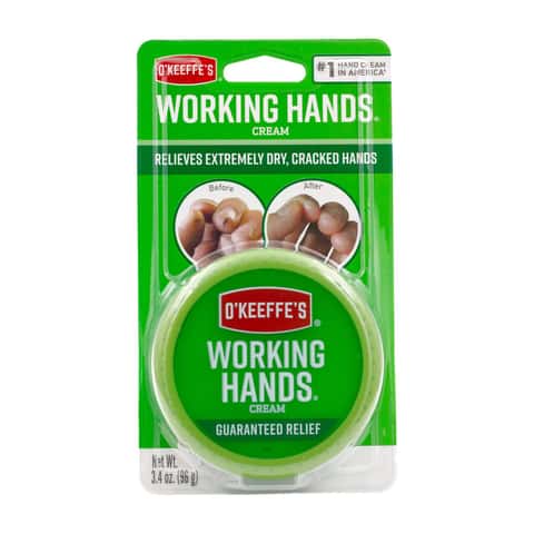 Hardworking professions can really take a toll on your hands and dry them  out. Keeping them moisturized is a job for O'Keeffe's Working Hands Hand  Soap, By O'Keeffe's Company