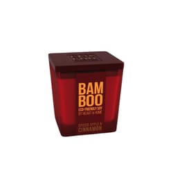 Bamboo Home Fragrance Red Cinnamon & Spiced Apple Scent Candle