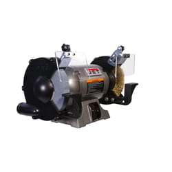 JET JBG-8W 15 amps 8 in. Bench Grinder with Wire Wheel 1 HP