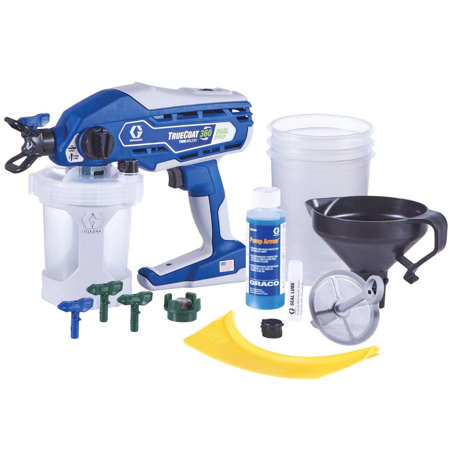 Graco TrueCoat 360 2000 psi Plastic Handheld Paint Sprayer Ace Hardware