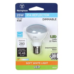 Westinghouse R14 E17 (Intermediate) LED Bulb Warm White 25 Watt Equivalence 1 pk