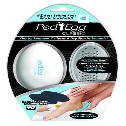 Q49 Authentic PED Egg as Seen on TV Pedegg Foot File With Two