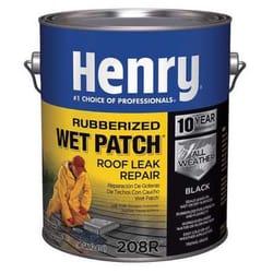 Henry Smooth Black Asphalt All-Weather Roof Cement 1 gal