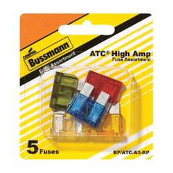 Bussmann ATC Assorted Fuse Assortment 5 pk