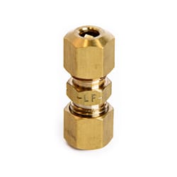ATC 3/16 in. Compression 3/16 in. D Compression Yellow Brass Union