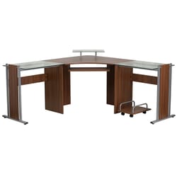 Flash Furniture 34 in. H X 95 in. W X 62 in. L L Shape Computer Desk