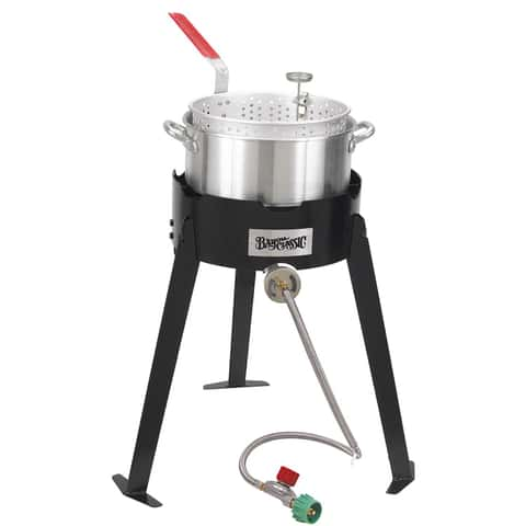 Expert Grill 10 Quart Aluminum Propane gas Fish Fryer 