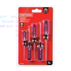 Craftsman Multi-Bit Screwdriver Set 7.5 in. 5 pc