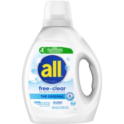 All No Scent Detergent Liquid 88 1 pk