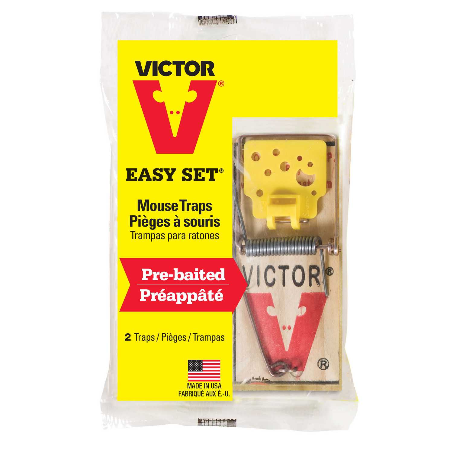 Victor Snap Trap For Mice 2 pk - Ace Hardware