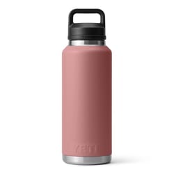 YETI Rambler 46 oz Sandstone Pink BPA Free Bottle with Chug Cap