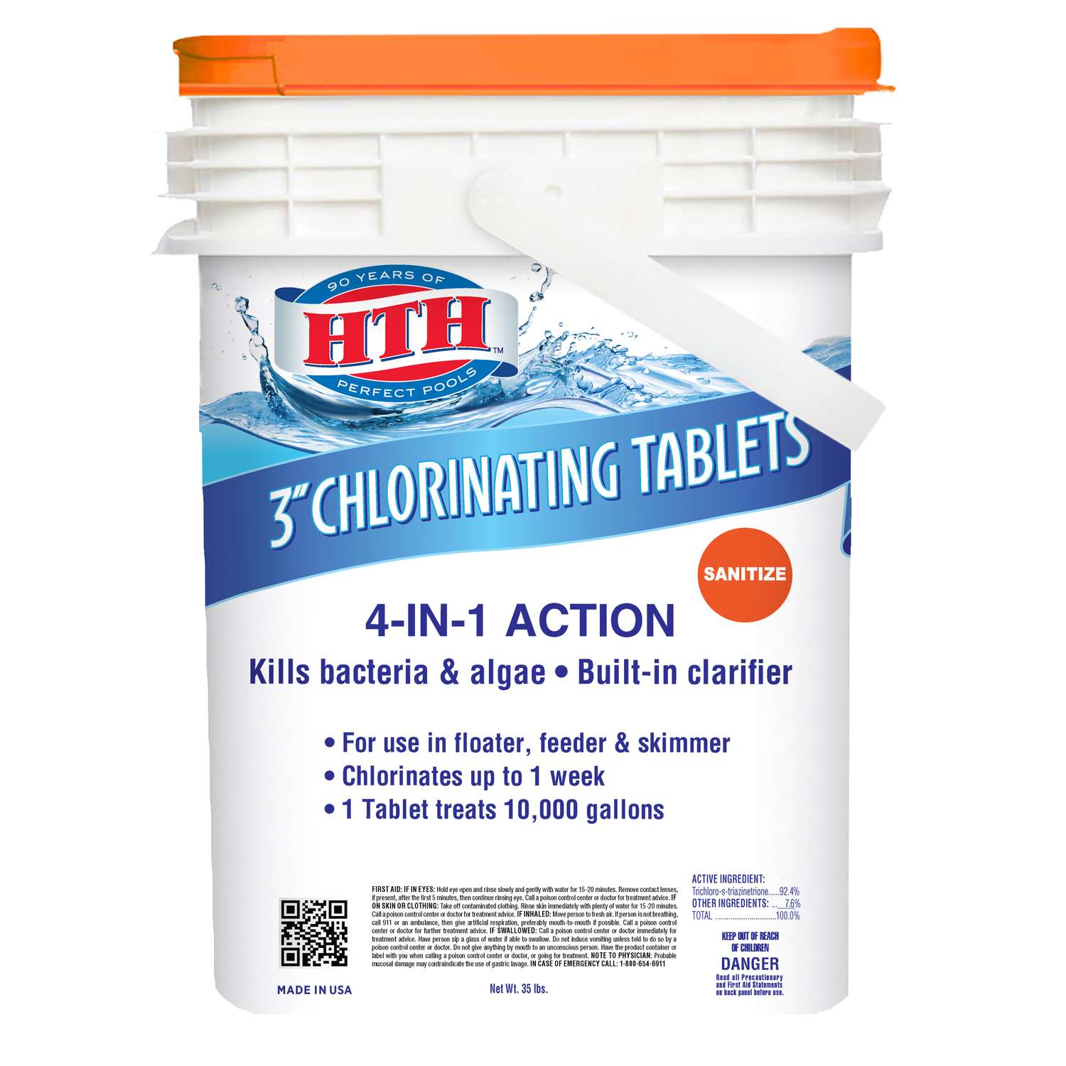 hth Tablet Chlorinating Chemicals 35 lb. Ace Hardware