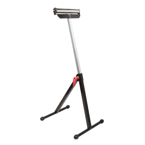 Ace Metal 11-1/2 in. W Roller Support Stand 250 lb. cap. Black/Silver 1 pc  - Ace Hardware