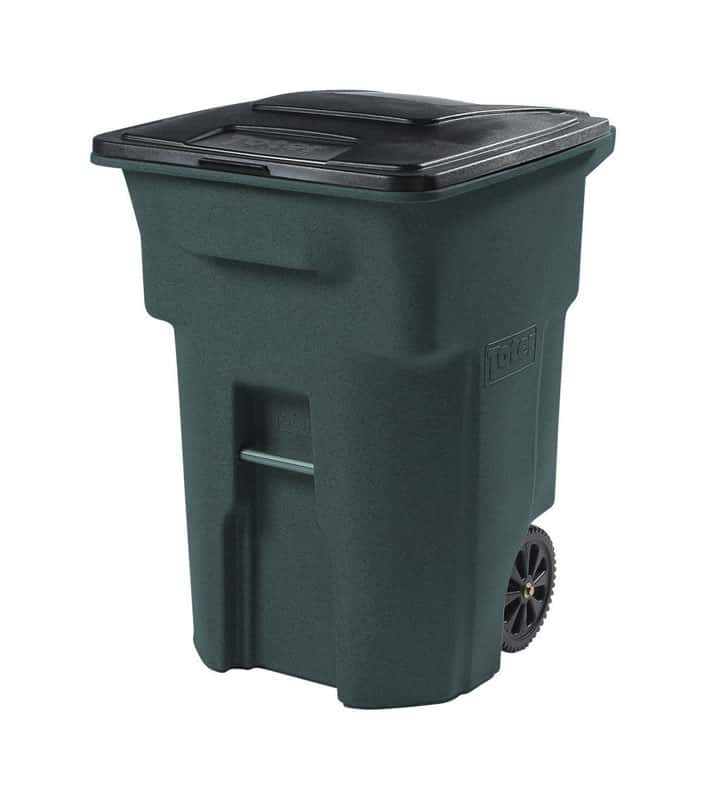 Toter 96 gal. Polyethylene Wheeled Garbage Can Lid Included Ace Hardware