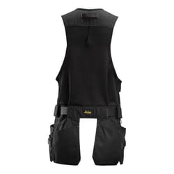 Snickers Workwear 9 pocket Polyester Tool Vest Black XL 34 in. 36 in.