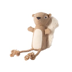 Pet Shop by Fringe Studio Squirrel Rope Dog Toy