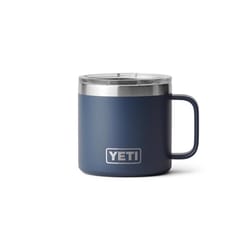 YETI Rambler 14 oz Navy BPA Free Mug with MagSlider Lid