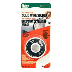 Oatey 4 oz Solid Wire Solder 0.125 in. D Tin/Lead 50/50 1 pc