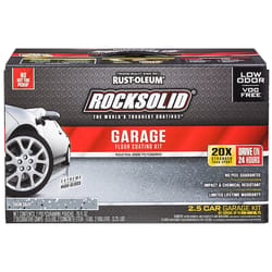 Rust-Oleum RockSolid Extreme High-Gloss Dark Gray Polycuramine Garage Floor Coating Kit 152 ounce