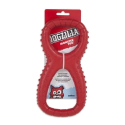 Dogzilla Red Monster Rubber Tug Toy Large 1 pk