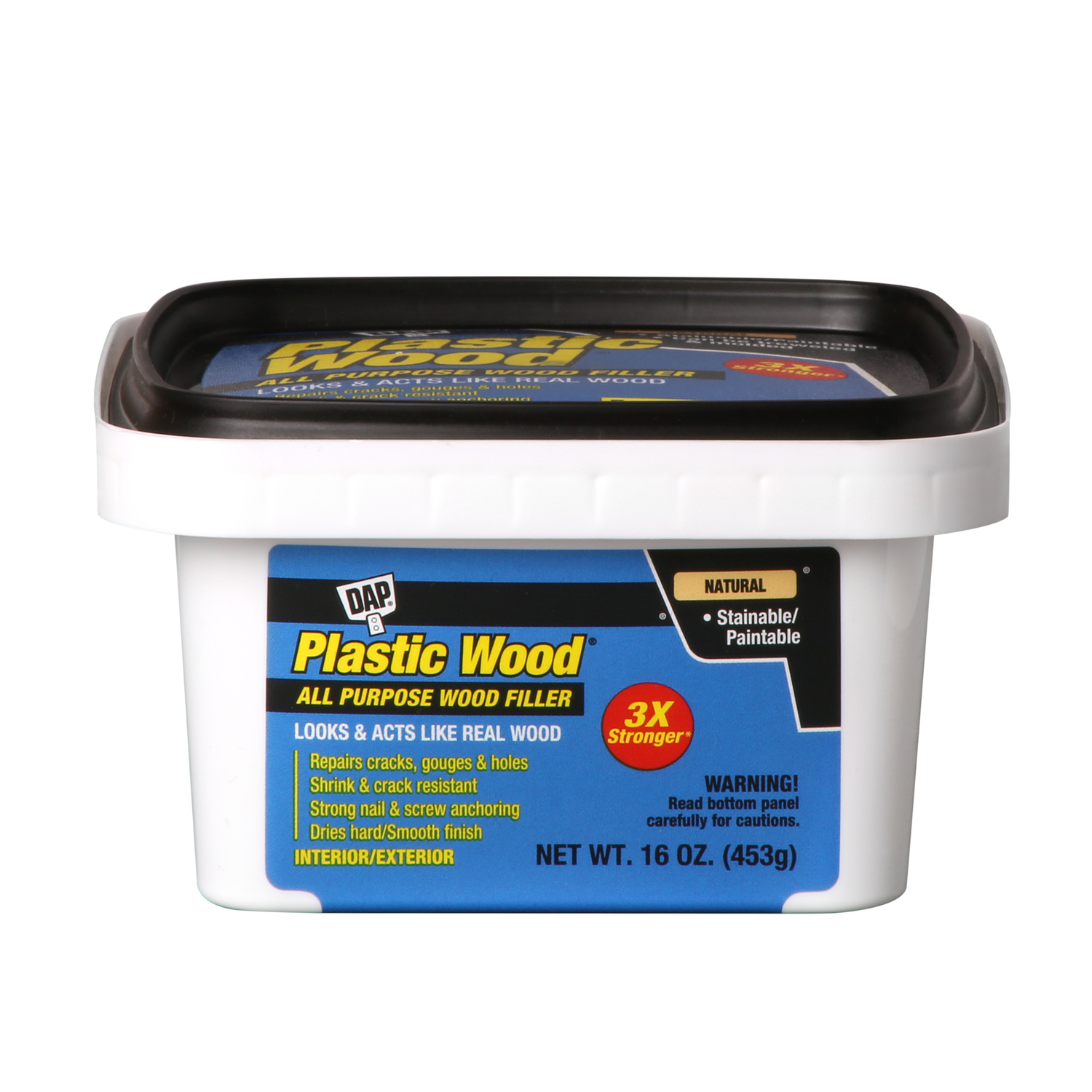 Photos - Car Polish & Exterior Cleaning DAP Plastic Wood Natural Wood Filler 16 oz 7079800529
