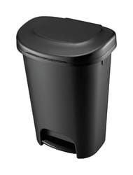 Umbra Garbino Trash Can 2.25 Gallon Black 3 pack