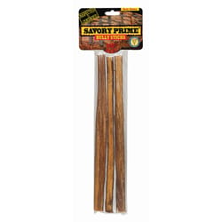 Savory Prime Natural Beef Grain Free Bully Stick For Dogs 9 in. 3 pk