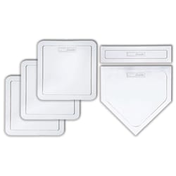 Franklin MLB Throw-Down Rubber-Tek White Rubber Base Set 5 pc