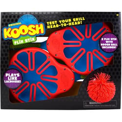 PlayMonster Flix Stix w/Koosh Ball Red/Blue 3 pc