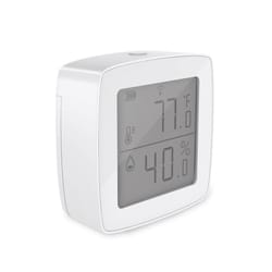 Feit Smart Home Built In WiFi Heating and Cooling Push Buttons Smart-Enabled Temperature & Humidity