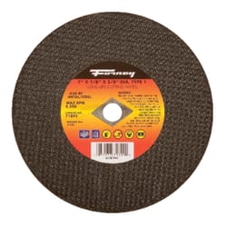Forney 7 in. D X 5/8 in. Aluminum Oxide Metal Cut-Off Wheel 1 pc