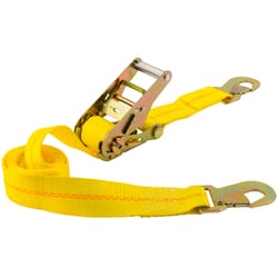 Keeper 2 in. W X 7 ft. L Yellow Tie Down Strap 2000 lb 1 pk