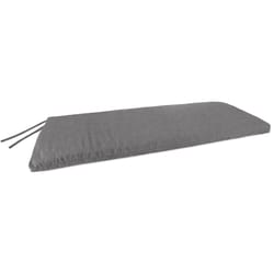 Jordan Manufacturing Gray Polyester Bench Cushion 3.5 in. H X 18 in. W X 48 in. L