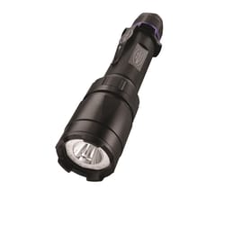 Police Security Trac-Tact 350 lm Black LED Flashlight AA Battery
