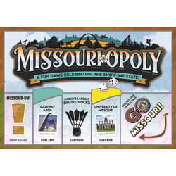 Late for the Sky Missouri-Opoly Board Game Multicolored
